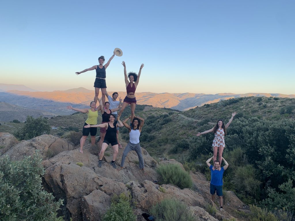 Acro in the Alpujarra mountains national park